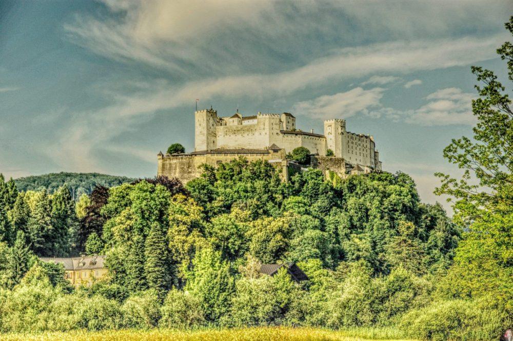 Крепость Хоэнзальцбург (Зальцбург) - самый большой средневековый замок в Европе. Австрия