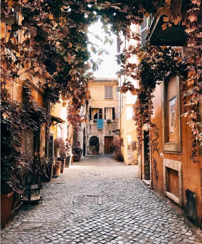 10 самых очаровательных улочек в мире для Instagram: Рим, Италия